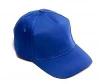 Кепка (бейсболка) 100% хлопок васильковая