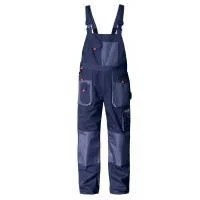 Антивандальная спецодежда: полукомбинезон рабочий PRO-LIGHT т. синий пл.285 гр. хл 35%