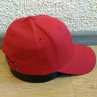 БЕЙСБОЛКА «ШЕСТИКЛИНКА» (ЗАСТЁЖКА МЕТАЛЛ) КРАСНАЯ