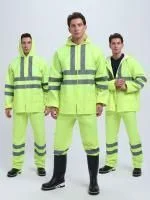 Костюм влагозащитный сигнальный желтый СОП PROFLINE Specialist (ПВХ,210)