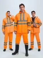 Костюм влагозащитный сигнальный оранжевый СОП PROFLINE Specialist (ПВХ,210)