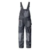 Антивандальная спецодежда: полукомбинезон рабочий PRO-LIGHT серый пл.285 гр. хл 35%