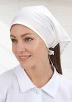 Косынка белая